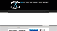 Desktop Screenshot of crossfitcp.com